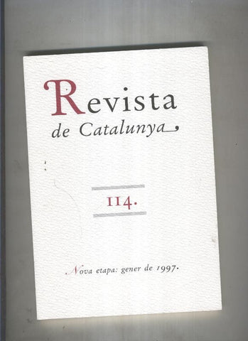 Revista de catalunya numero 114