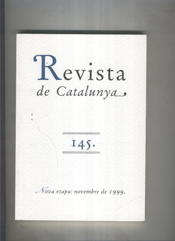 Revista de catalunya numero 145