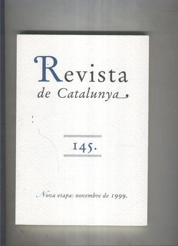 Revista de catalunya numero 145