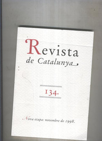 Revista de catalunya numero 135