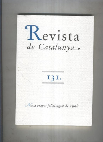 Revista de catalunya numero 131