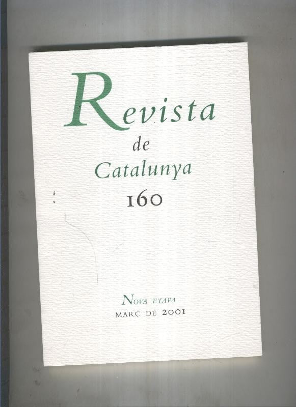 Revista de catalunya numero 160
