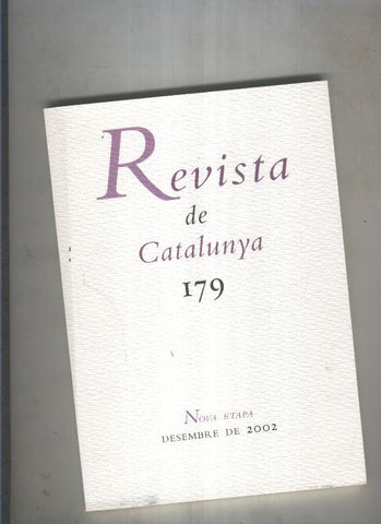 Revista de catalunya numero 179