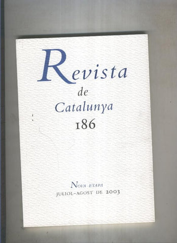 Revista de catalunya numero 186