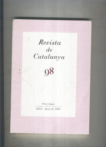 Revista de catalunya numero 098