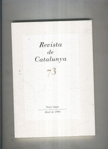 Revista de catalunya numero 073