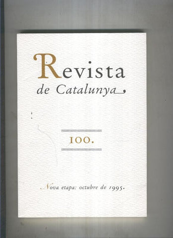Revista de catalunya numero 100