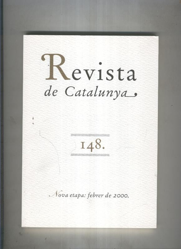 Revista de catalunya numero 148