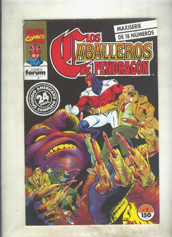 Los Caballeros de Pendragon numero 01
