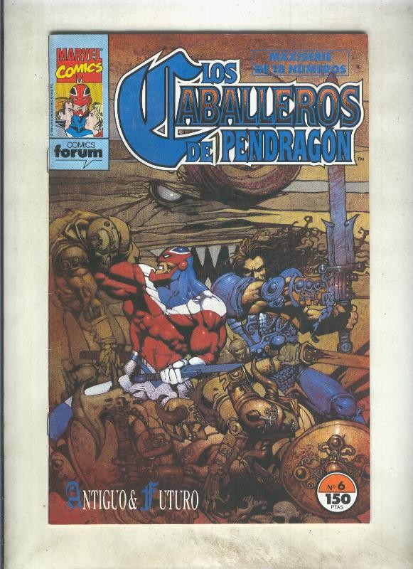 Los Caballeros de Pendragon numero 06