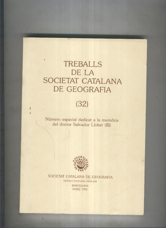 Treball de la societat catalana de geografia 032 numero especial