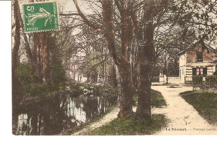 Postal 023053 : Le Vesinet - Passage Lenotre