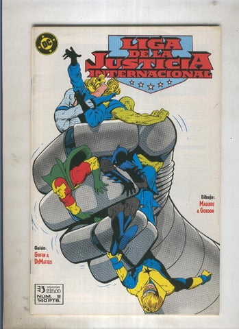 Liga de la Justicia America numero 09  