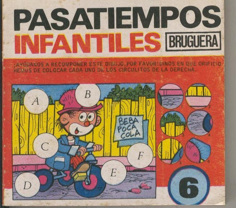 Pasatiempos infantiles numero 06