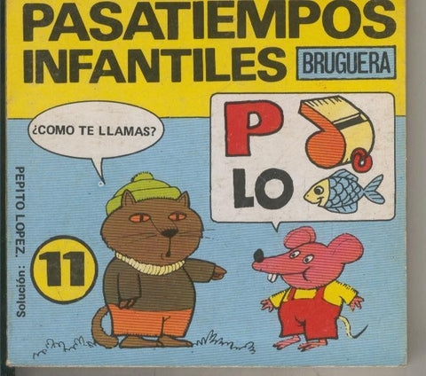 Pasatiempos infantiles numero 11