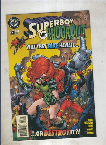 Superboy and knockout will they save hawaii or destroy ?