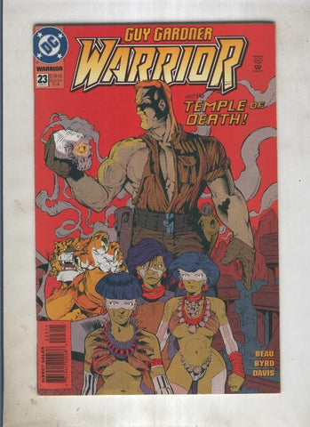 Guy gardner warrior 23 temple of death