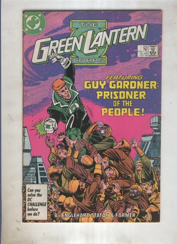 The green lantern corps numero 205