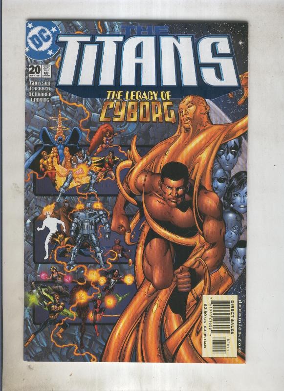 Titans  the llegacy of cyborg numero 020
