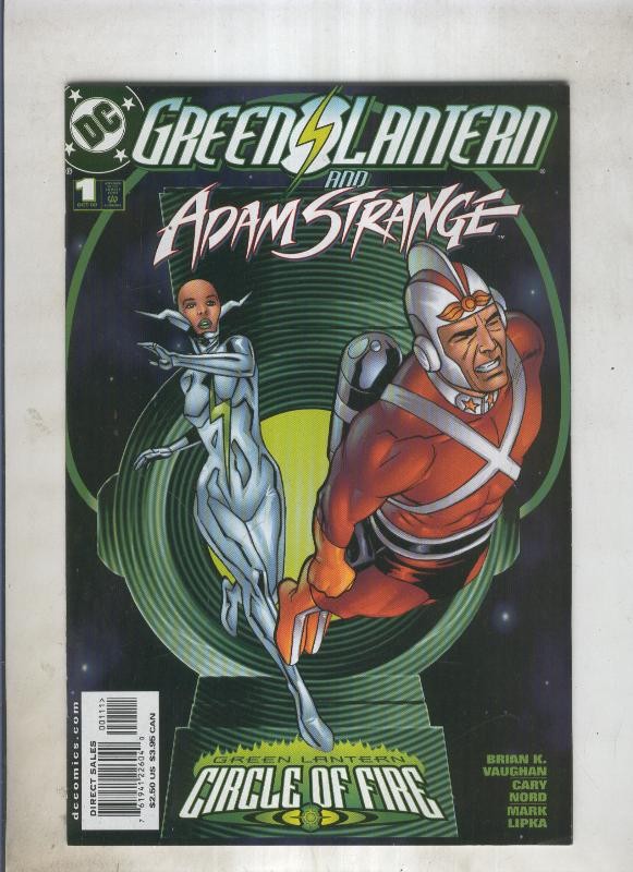 Green lantern  and adam strange numero 001 