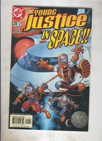 Young justice in space numero 025