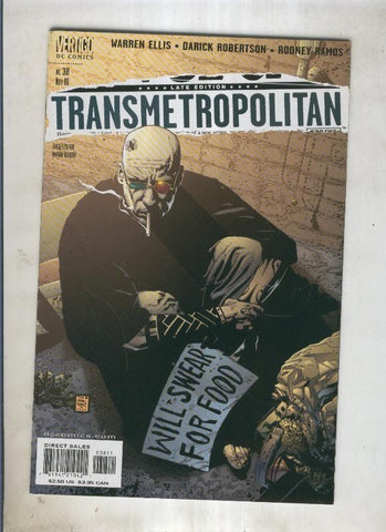 Transmetropolitan numero 38