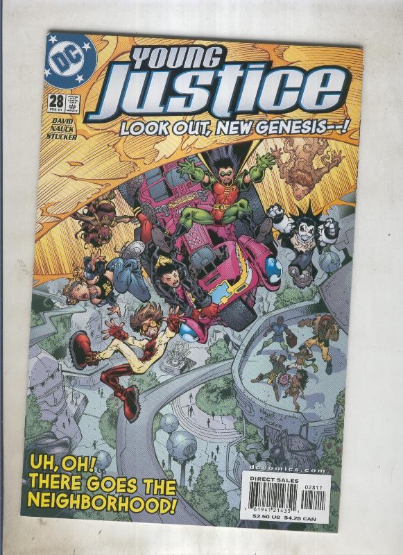 Young justice look out , new genesis numero 028