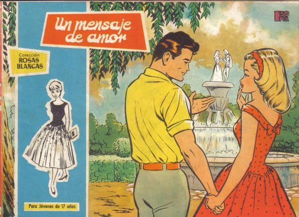 Rosas Blancas numero 084: Un mensaje de amor