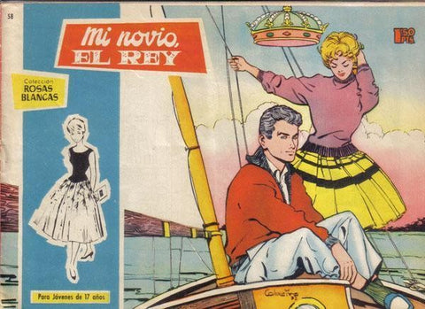Rosas Blancas numero 058: Mi novio, el rey