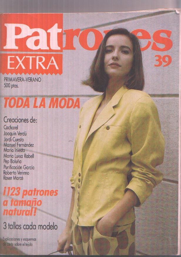 Patrones extra primavera/verano 1989: 123 patrones a tamaño natural