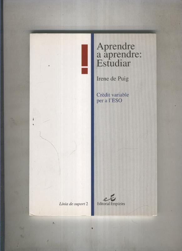 Aprendre a aprendre: Estudiar