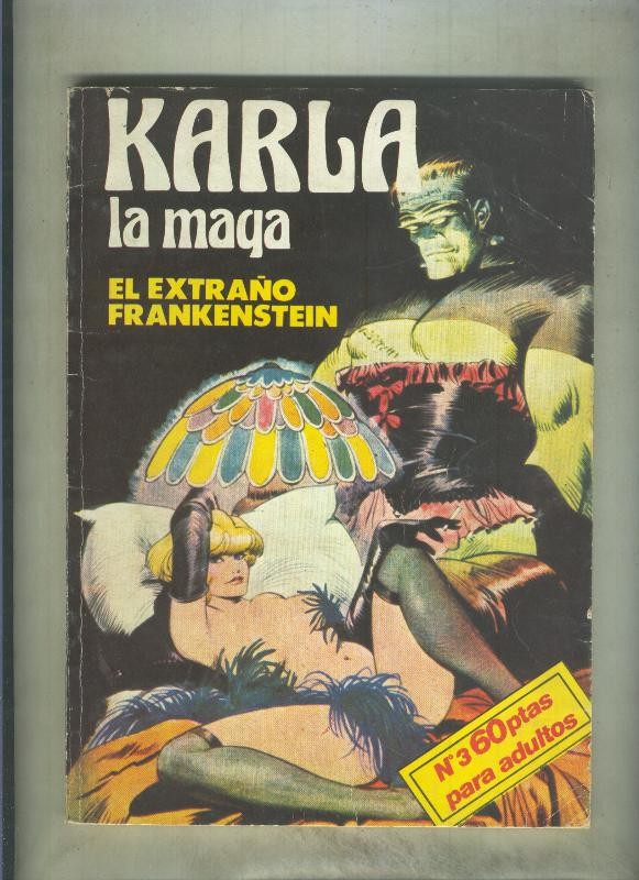 Karla la maga numero 3: El extraño Frankenstein