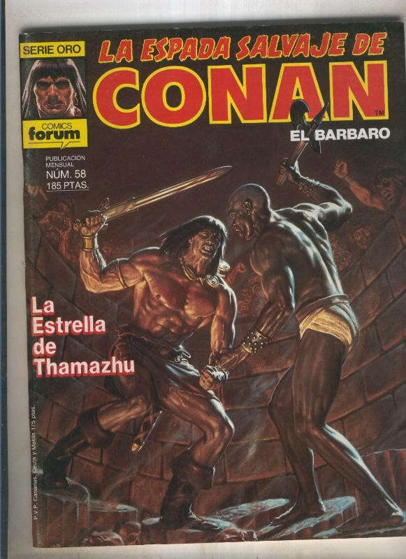 La espada salvaje de conan volumen 1 numero 058