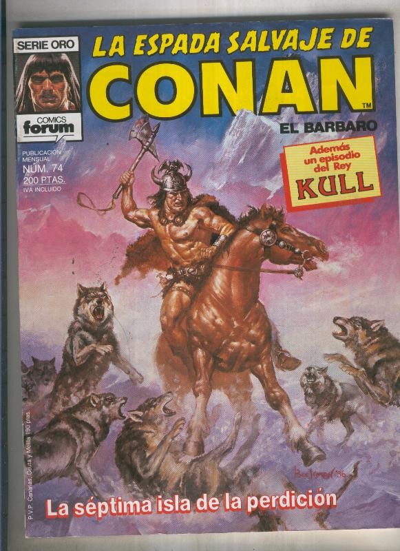 La espada salvaje de conan volumen 1 numero 074