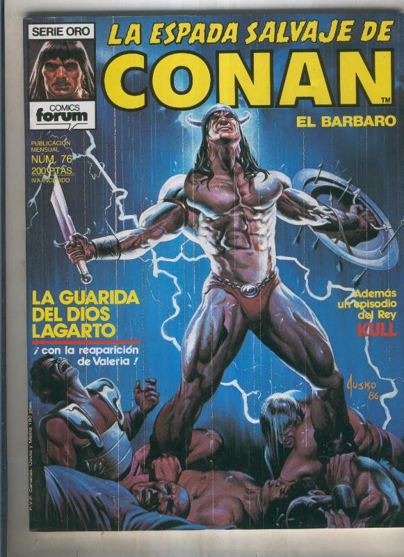 La espada salvaje de conan volumen 1 numero 076
