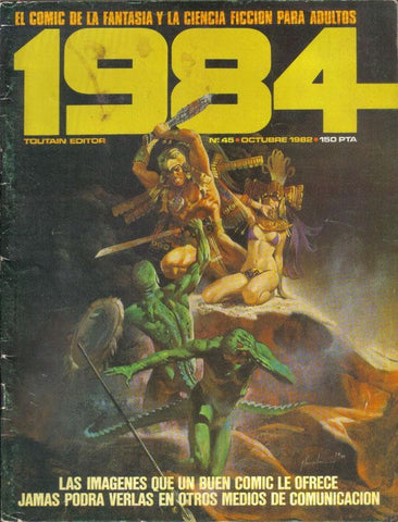 1984 revista de comics numero 45