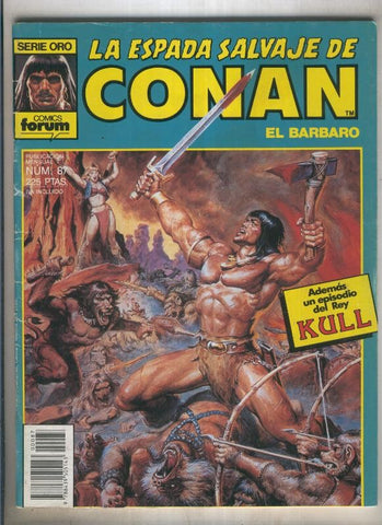 La espada de conan el barbaro numero 087