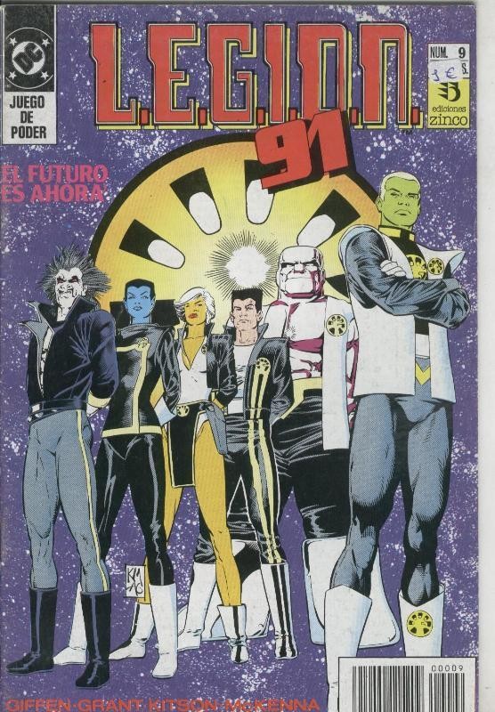 Legion 91 numero 09: Juego de poder