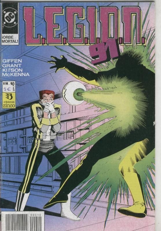Legion 91 numero 10: Orbe mortal