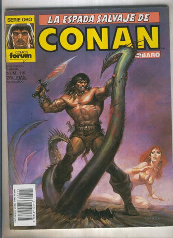 La espada de conan el barbaro numero 115