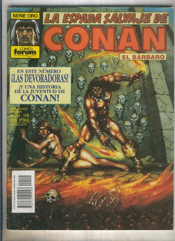 La espada de conan el barbaro numero 119