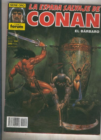 La espada de conan el barbaro numero 134