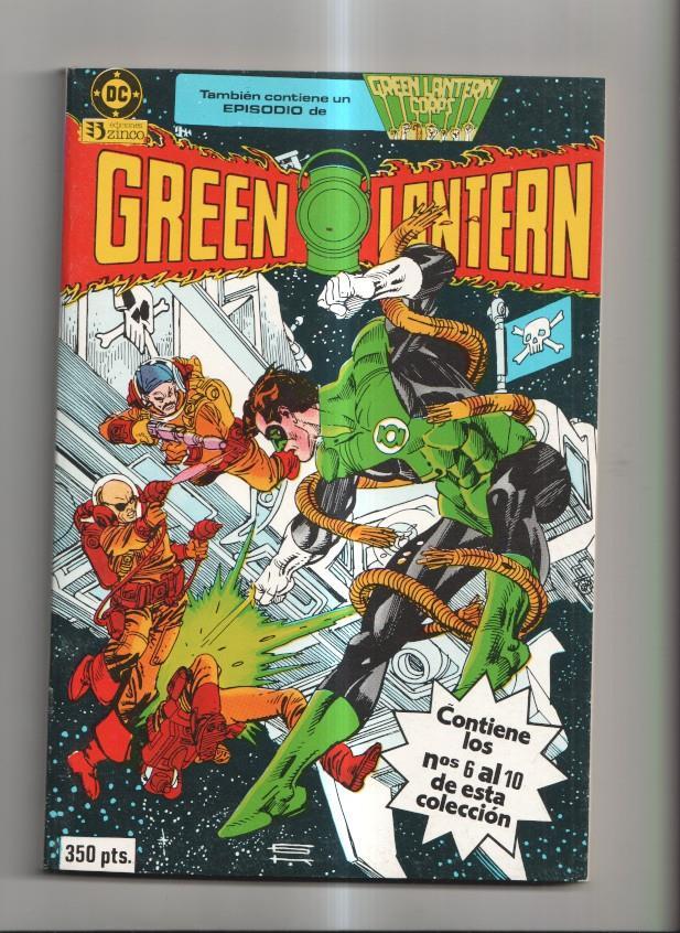 Zinco: Green Lantern retapado numero 06 al 10