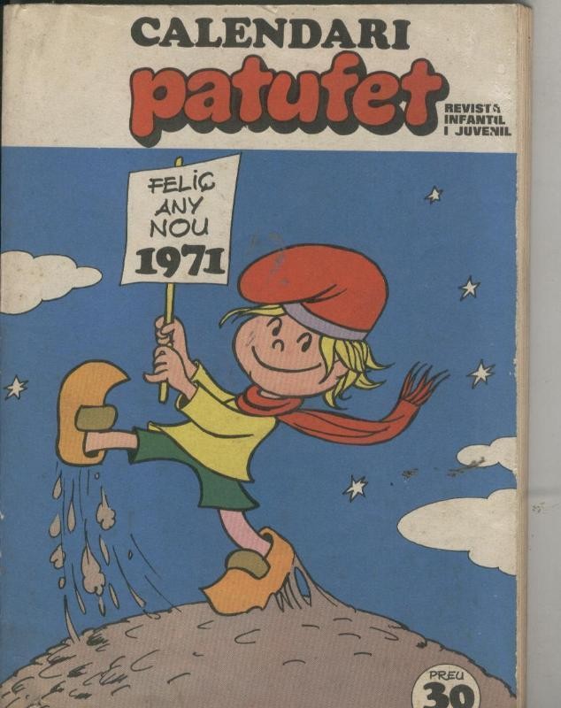Patufet calendario 1971