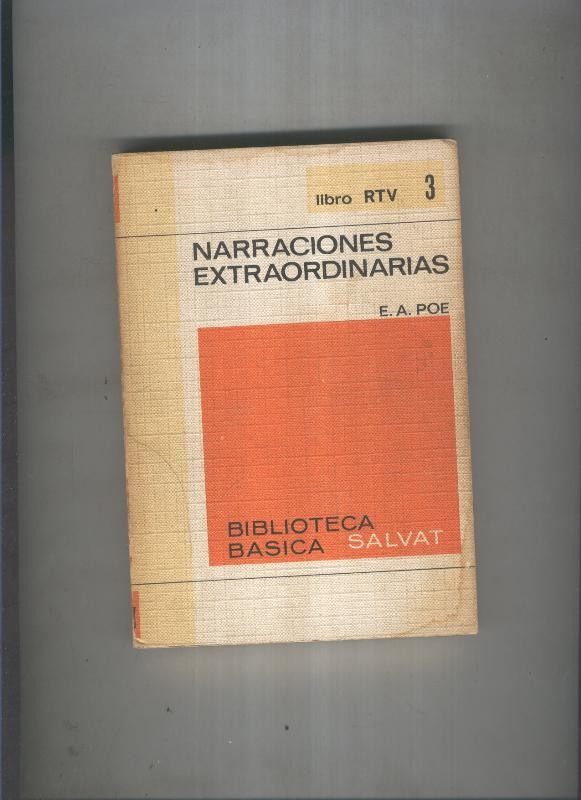 Biblioteca basica Salva rtv 003: Narraciones extraordinarias