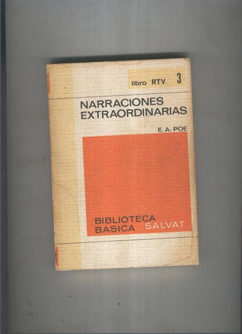 Biblioteca basica Salva rtv 003: Narraciones extraordinarias