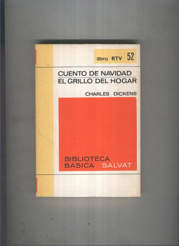 Biblioteca basica Salva rtv 052: Cuento de navidad el grillo del hogar