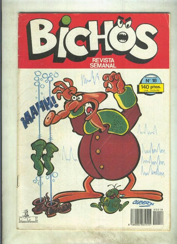 Bichos numero 18 (numerado 1 en trasera(