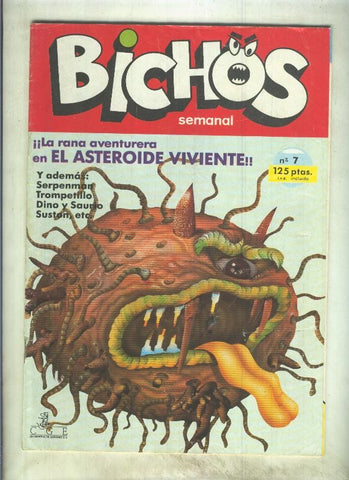Bichos numero 07 (numerado 2 en trasera)