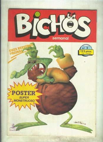 Bichos numero 02 (numerado 1 en trasera)